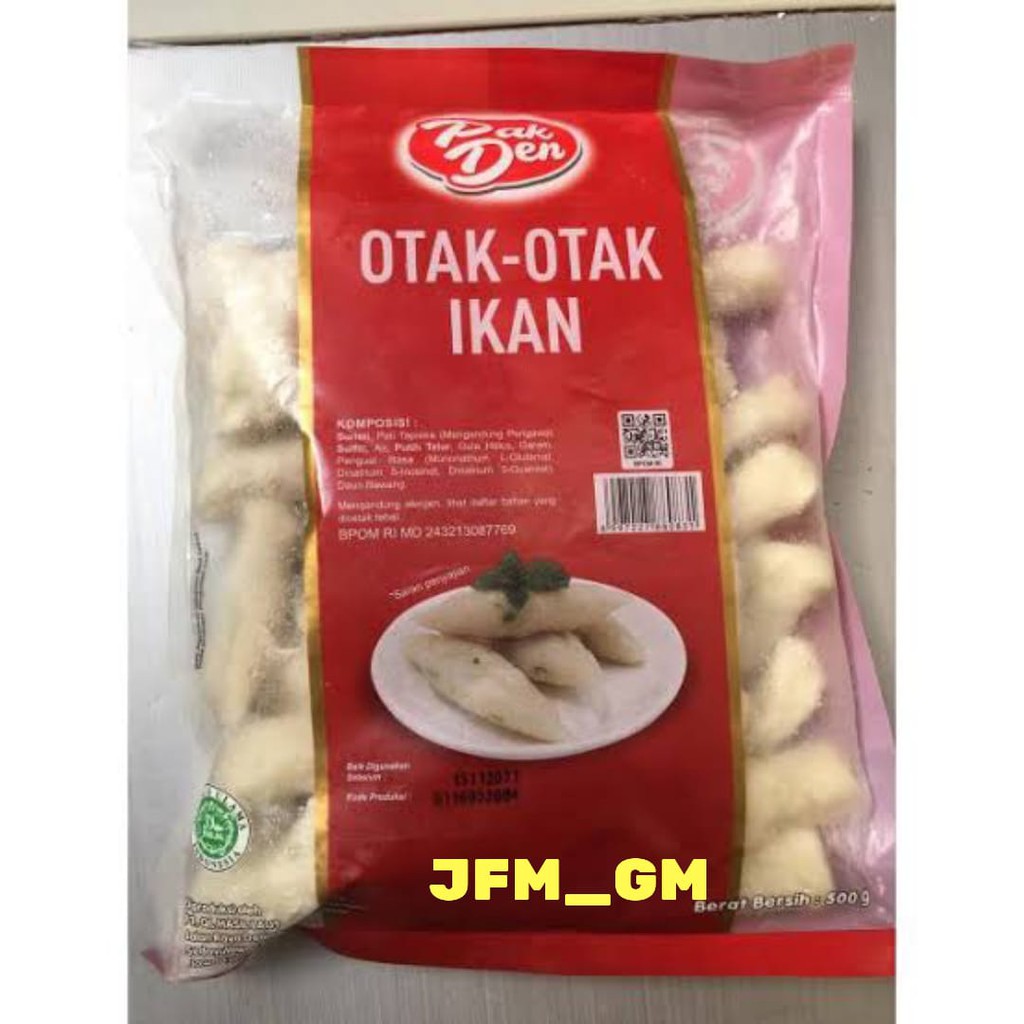 

PAK DEN OTAK - OTAK IKAN 500GR / MAKANAN INSTANT / MAKANAN SIAP SAJI