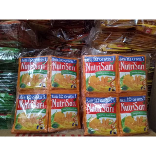 

Nutrisari rasa all varian renceng /10