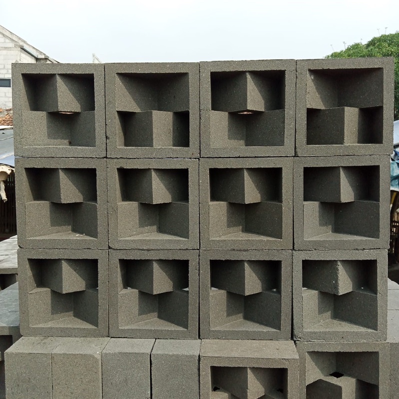 roster beton minimalis / loster / pagar beton minimalis /loster modern / lubang angin.