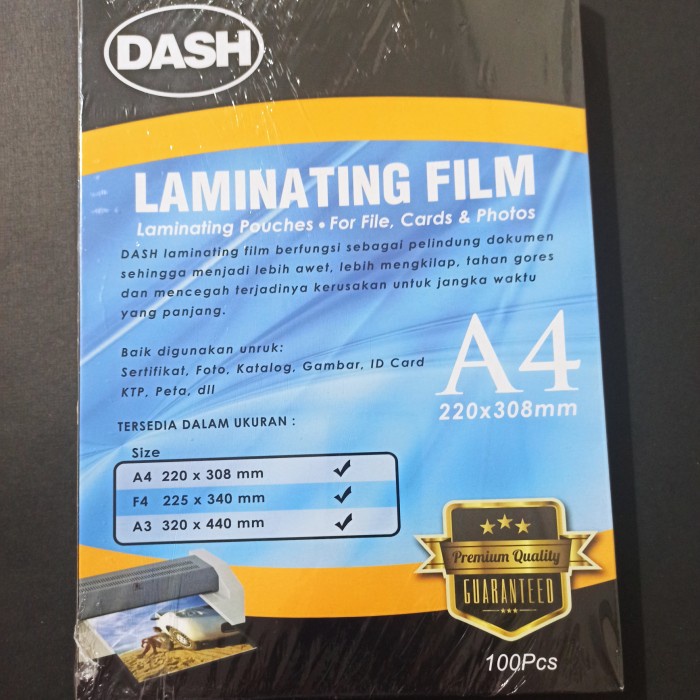 PLASTIK LAMINATING A4 EUPOLAM LAMINATING FILM