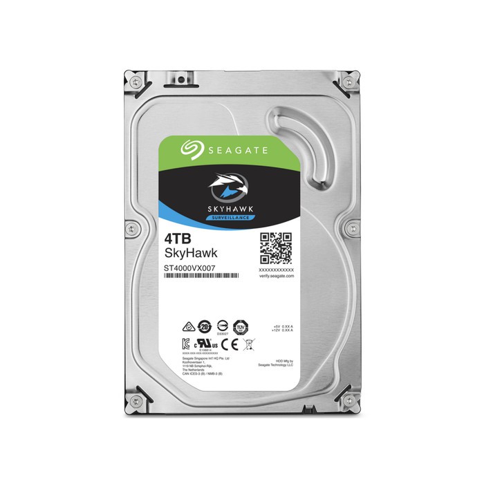 HDD SEAGATE SKYHAWK 3,5" 4TB CCTV