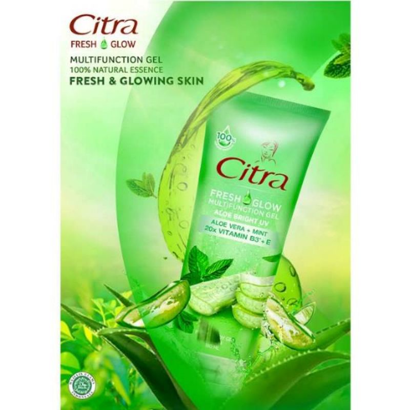 Citra multifaction gel bright uv 180ml Aloe Vera