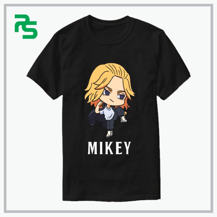 Kaos Baju Tokyo Revengers Mikey Chibi