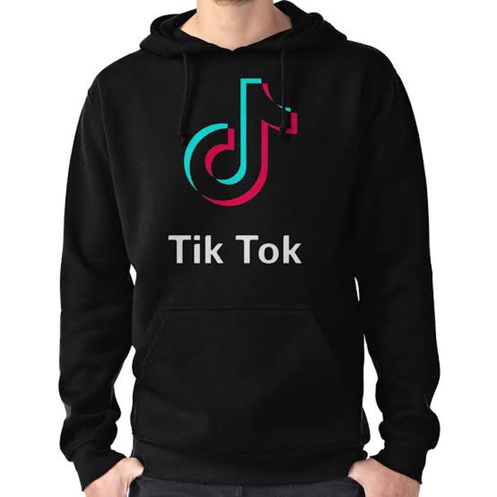 Jual Hoodie Tiktok Tik Tok Jaket Sweater Zipper Fashion Distro Shopee