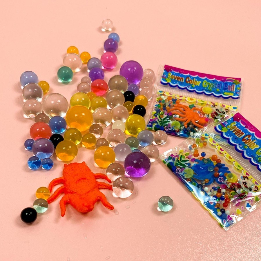 Water Beads Hydrogel Bola Air Warna /Crystal Orbeez Magic Jelly Balls