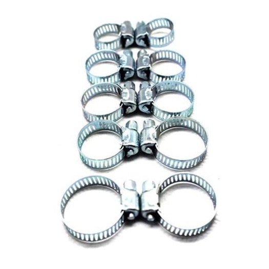 Klem Selang 10 pcs - Kenmaster Hose Clamp Set Selang Taman Selang Gas