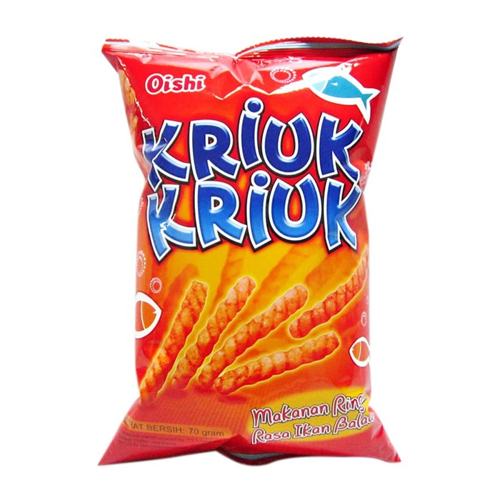 

Oishi Kriuk Kriuk Ikan Balado Fa 70 Gr