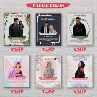 Hadiah Ulang  Tahun  Wisuda Pernikahan  Dekorasi  Dinding 