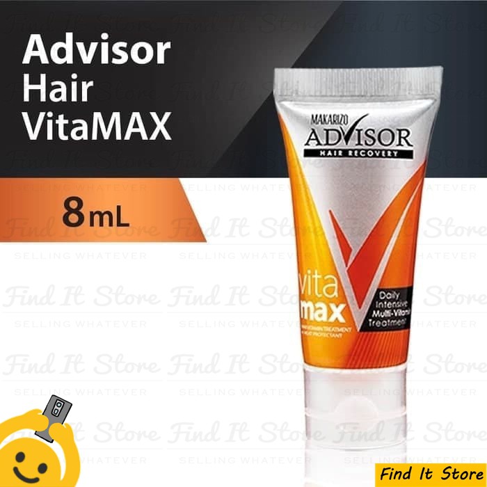 Makarizo Advisor Hair Recovery Vitamax 8ml 8 ml Vitamin Serum Rambut Tube
