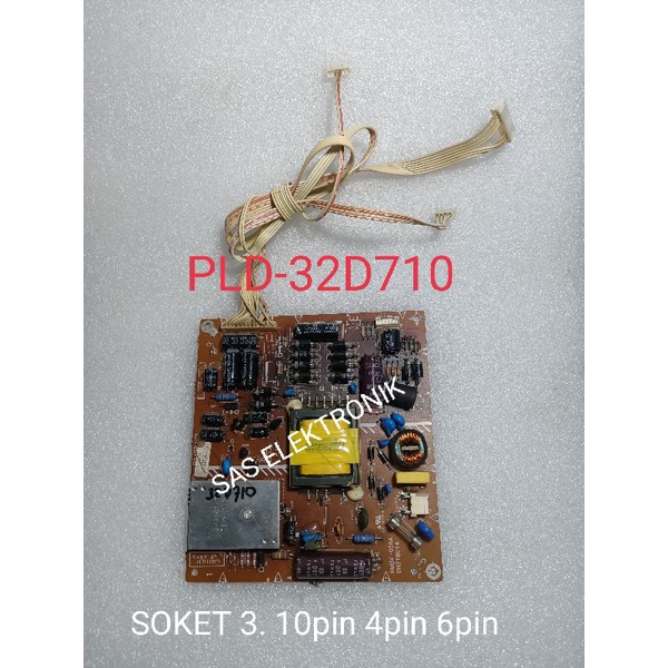 PSU POWER SUPLAY REGULATOR TV LED POLYTRON 32 INCH PLD-32D710 PLD32D710 PLD 32D710