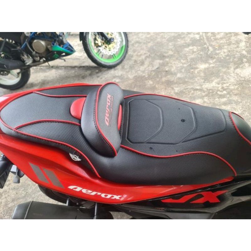Modifikasi Kulit Jok Aerox 160 Custom Cover Jok Aerox 155