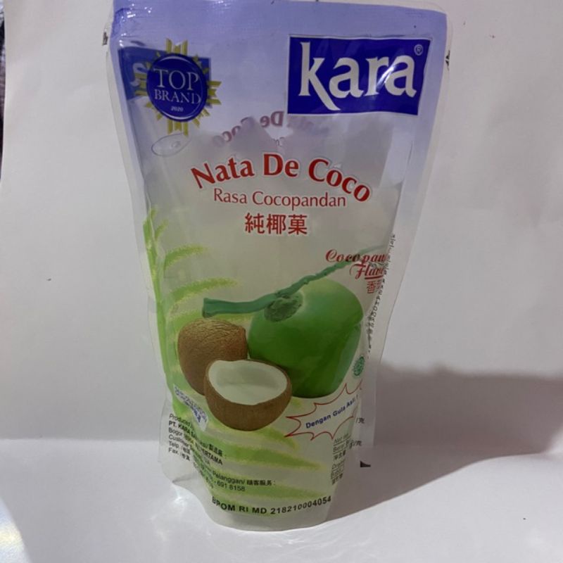 

kara nata de coco 360g coco pandan flavour