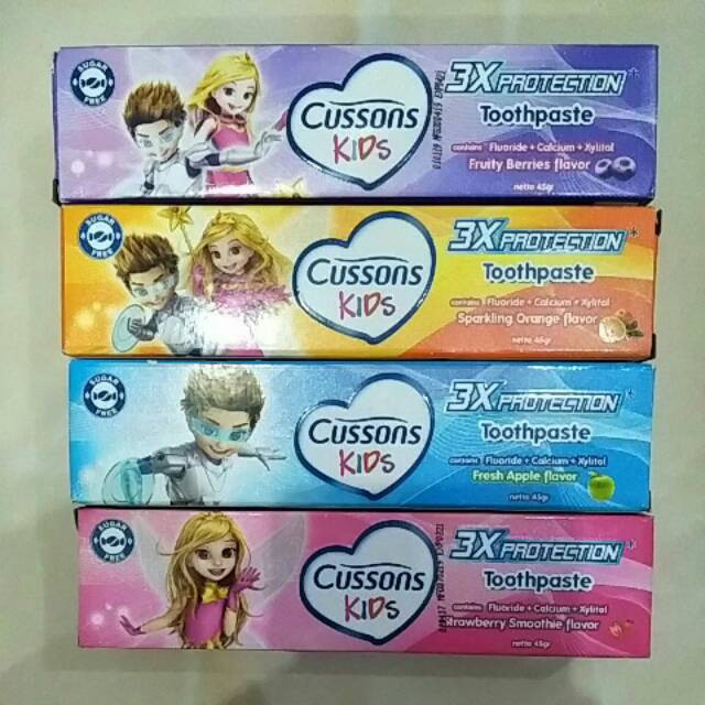 Cussons Kids Toothpaste 45gr / Odol Cussons / Pasta Gigi Cussons | Babylex