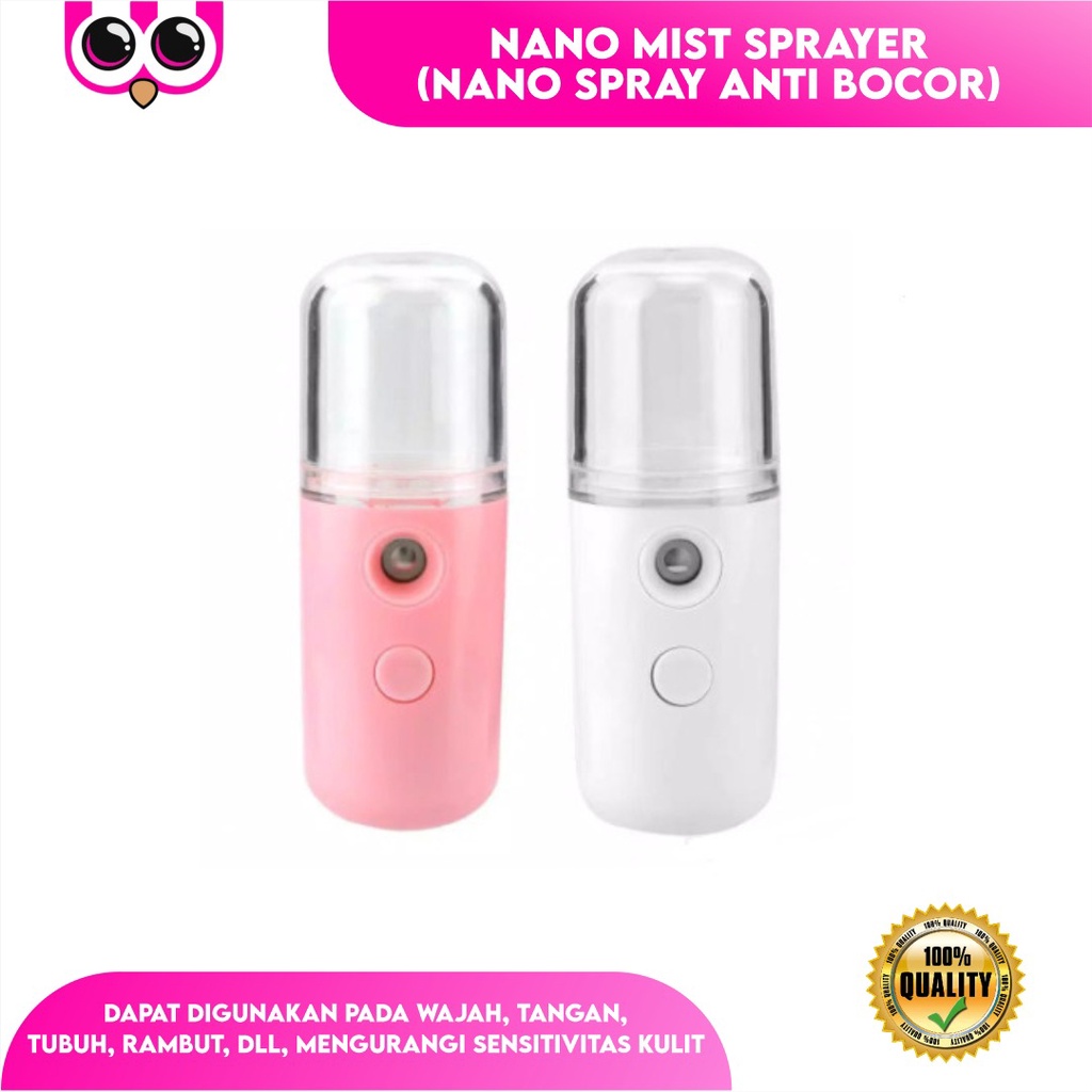 NANO MIST SPRAYER / MINI NANO SPRAY ANTI BOCOR / PELEMBAB WAJAH HANDY MIST SPRAY