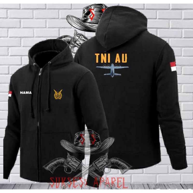 sweater tni au hoodie ziper