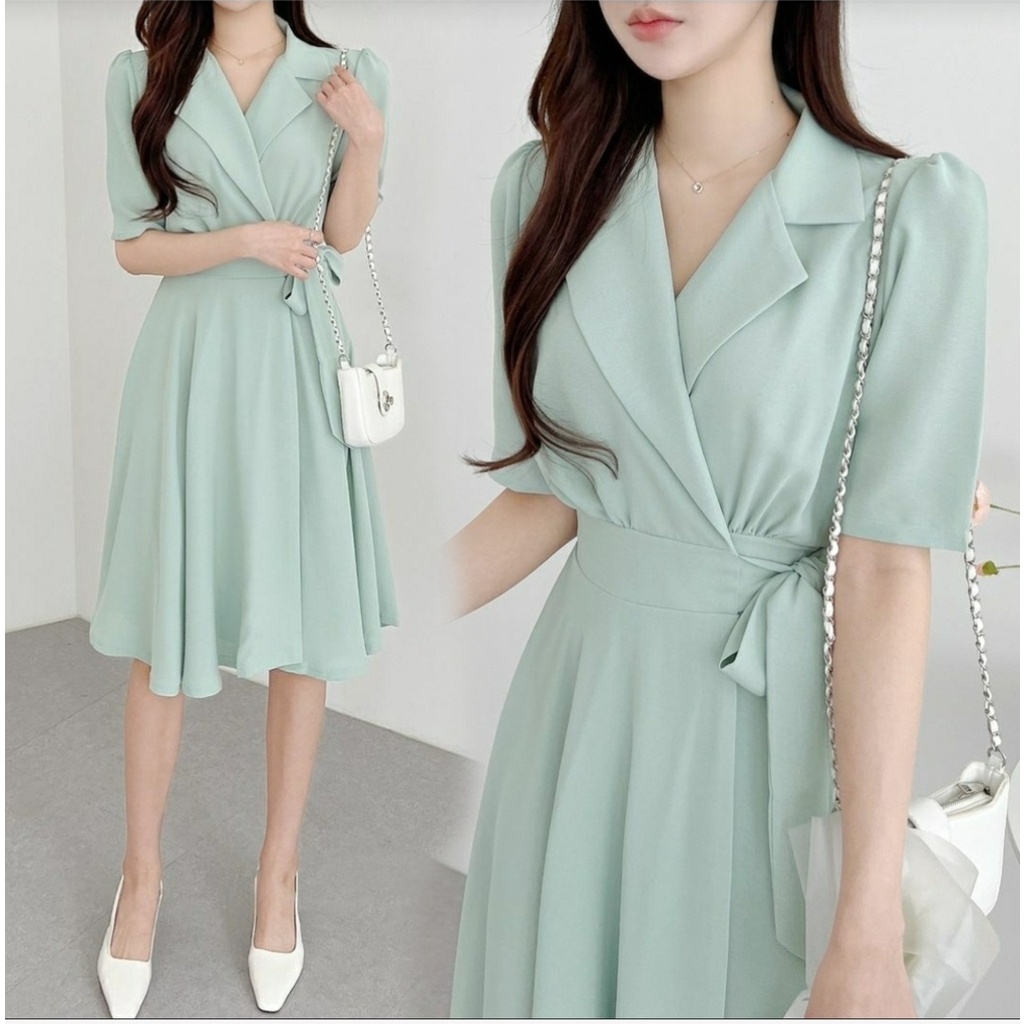 FWG - DRESS ARSYELA / DRESS WANITA CASUAL DRESS / DRESS / FASHION WANITA / DRESS KOREAN STYLE