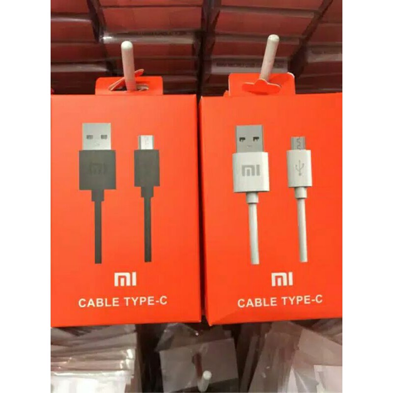 Jual Kabel XIAOMI TYPE C ORI + Packing | Shopee Indonesia