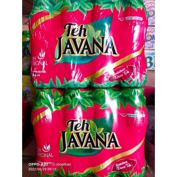 

javana teh gula batu 350 ml isi 12 botol