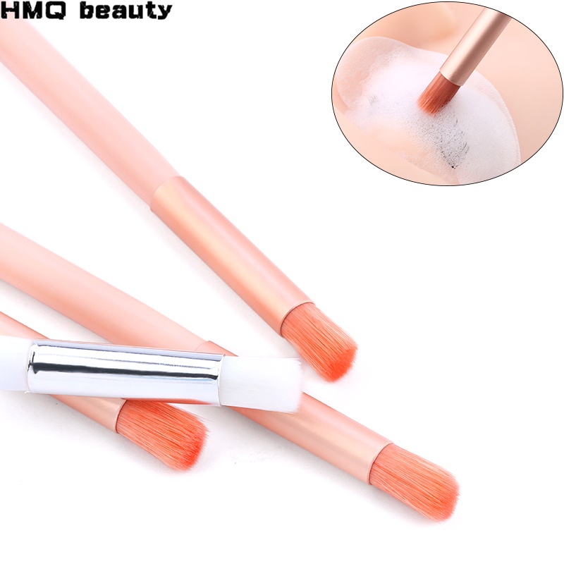 10pcs / Set Brush Pembersih Bulu Mata / Alis / Hidung Untuk Makeup / Kosmetik Wanita