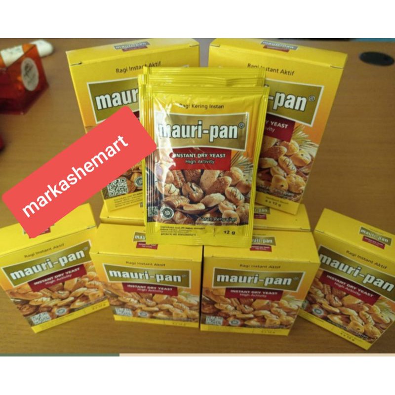 

Ragi kering instan Mauripan 12 gram