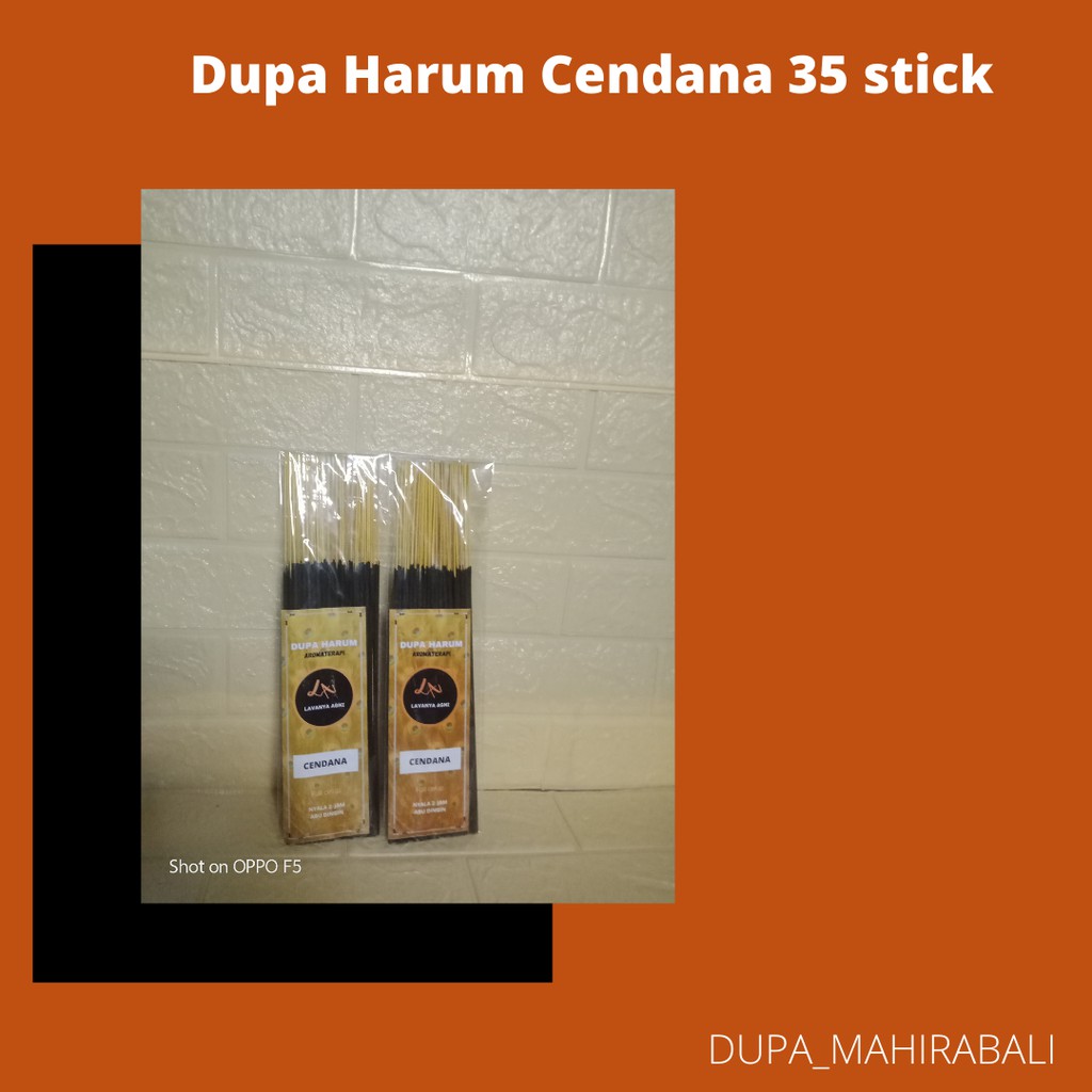 HIO DUPA CENDANA 35STICK/ DUPA WANGI BALI/ DUPA WANGI AROMA TERAPI