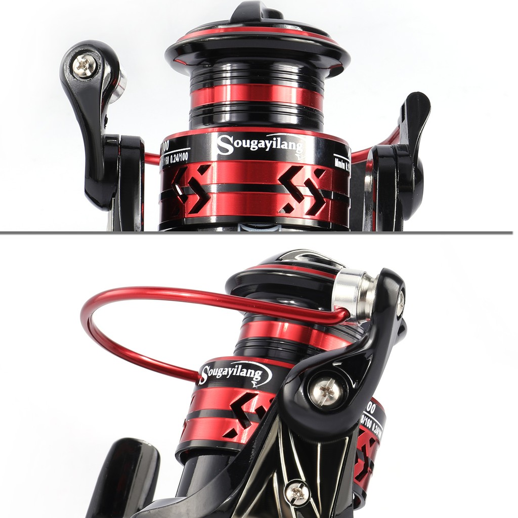 Power Hand Reel Pancing Memancing Rasio Gear 5.2:1 Max Drag 5-10KG Joran Pancing 1000-4000 Bahan Metal reel power handle reel harrow vector kerekan pancing