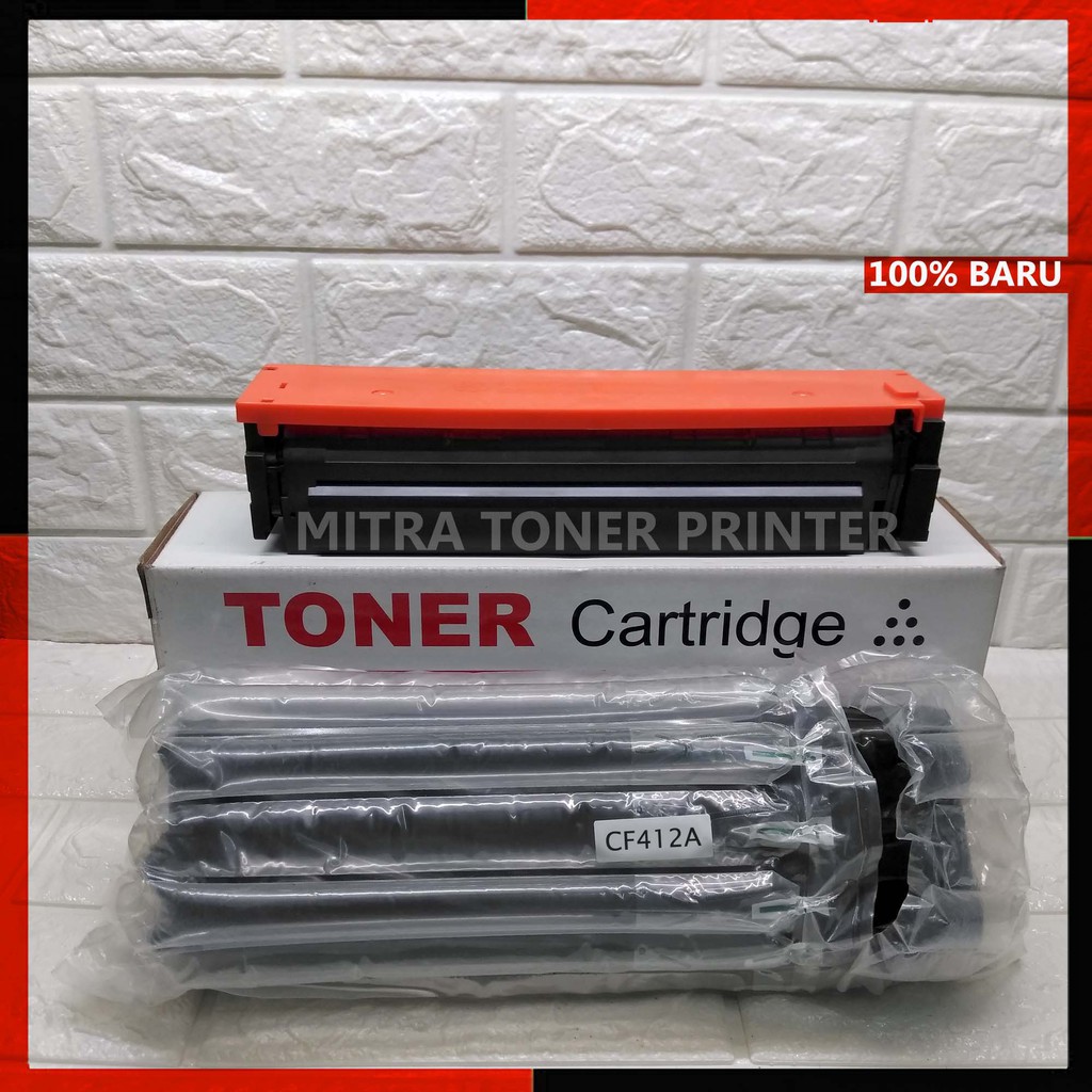 Toner Cartidge Compatible Untuk Printer HP LaserJet Pro M452/M477 cartridge CF412A – Yellow