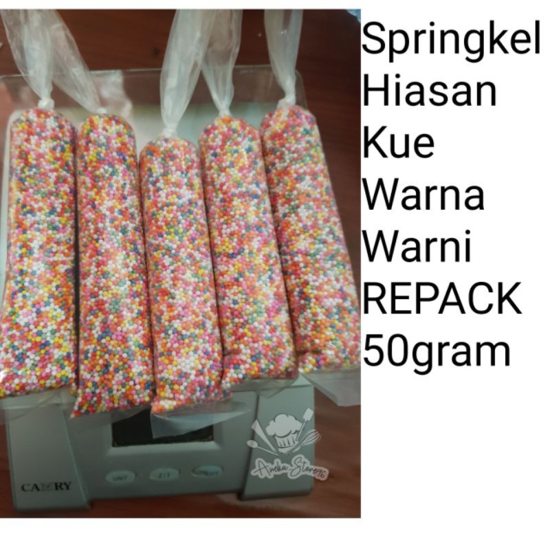 

SPRINGKEL 50GR | SPRINKEL | SPRINKEL TRIMIT GULA HIASAN KUE