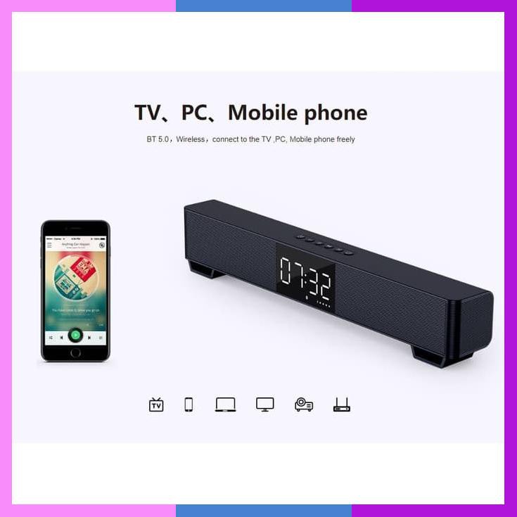 Xiaomi Mifa K3 Speaker Mi Tv Soundbar Wired & Wireless Bluetooth Audio Hitam