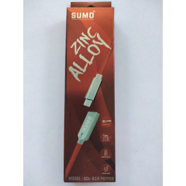 SUMO Kabel Data Zinc Alloy type-C Original
