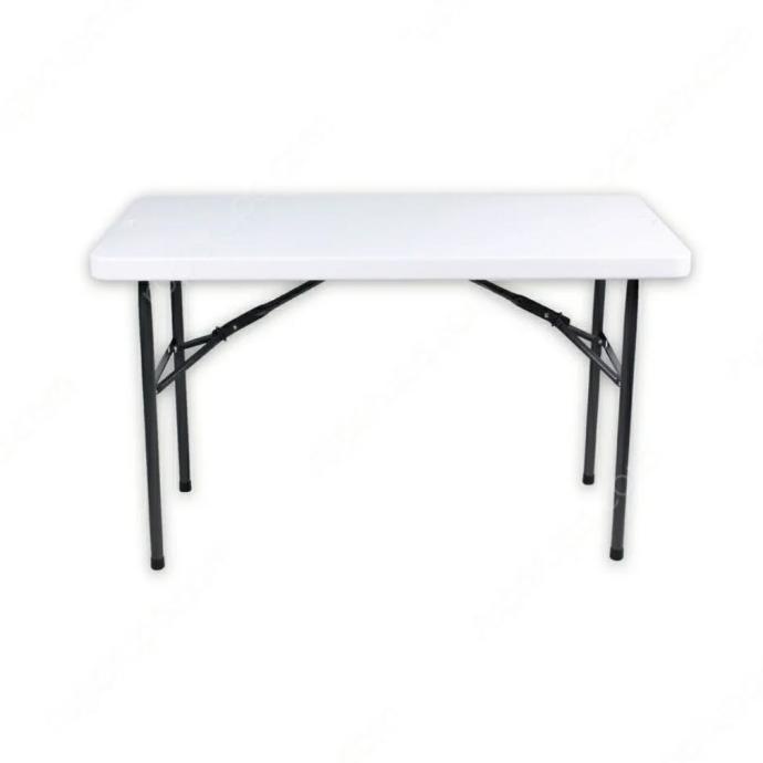 &<&<&<&] Krisbow Meja Makan Lipat Persegi Panjang - Putih