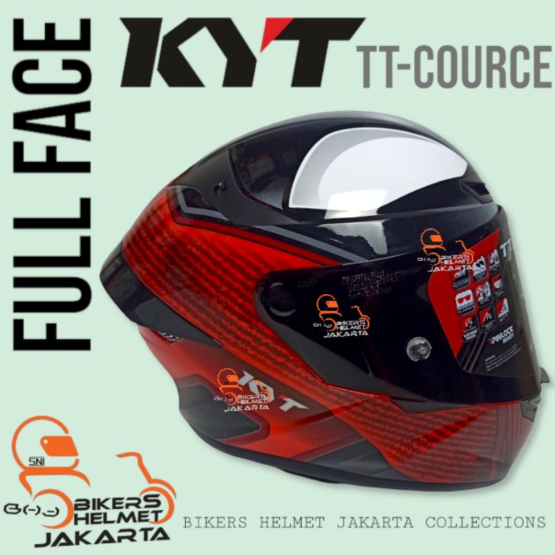 HELM KYT TT COURSE MARVEL DEADPOOL FULL FACE