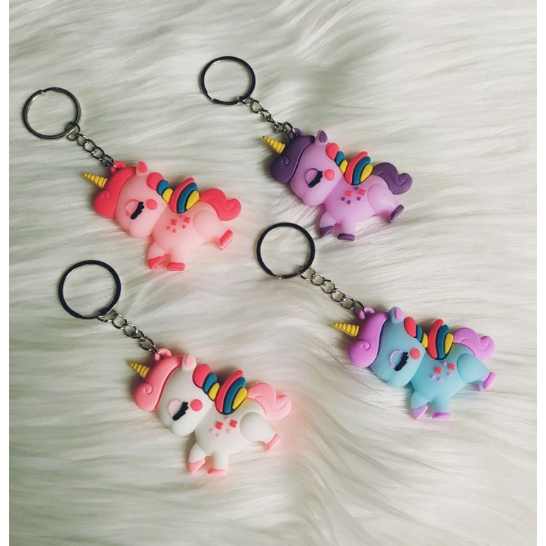 Gantungan Kunci Unicorn,Bt21,SquidGame Karet