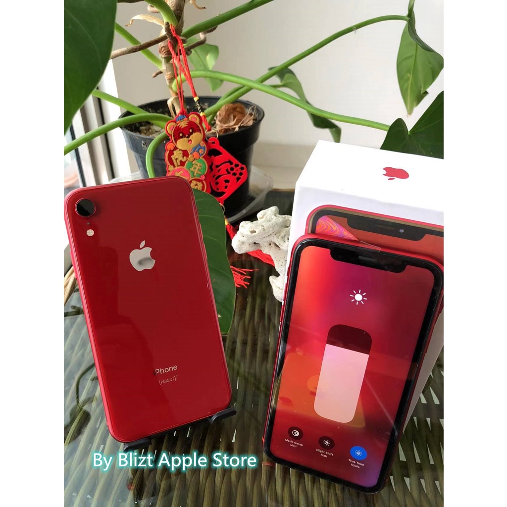 iPhone XR 256GB Fullset  All Sim Silent  Ori Ex inter Second Mulus100% 3utools All Green (Garansi 1 Tahun)