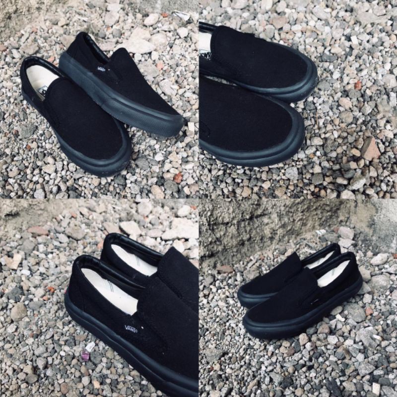 VansSliponFullBlack
