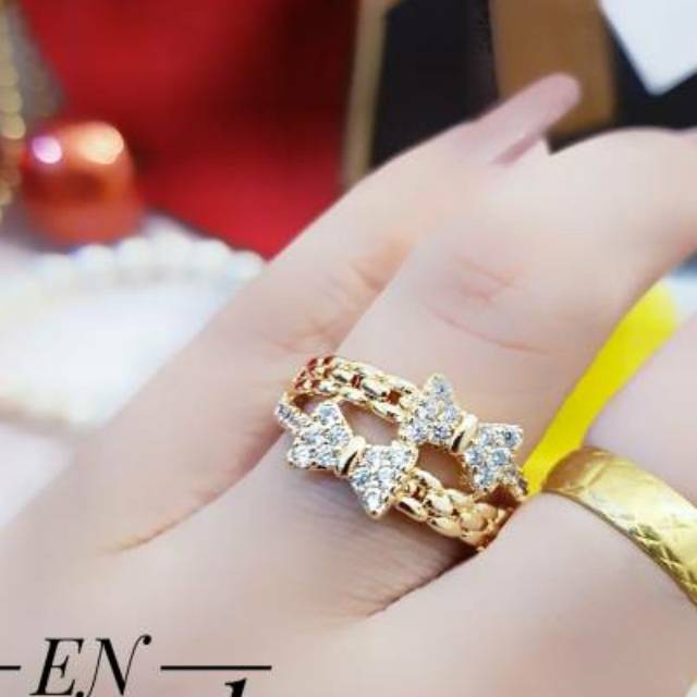 Xuping set perhiasan lapis emas 24k 1803