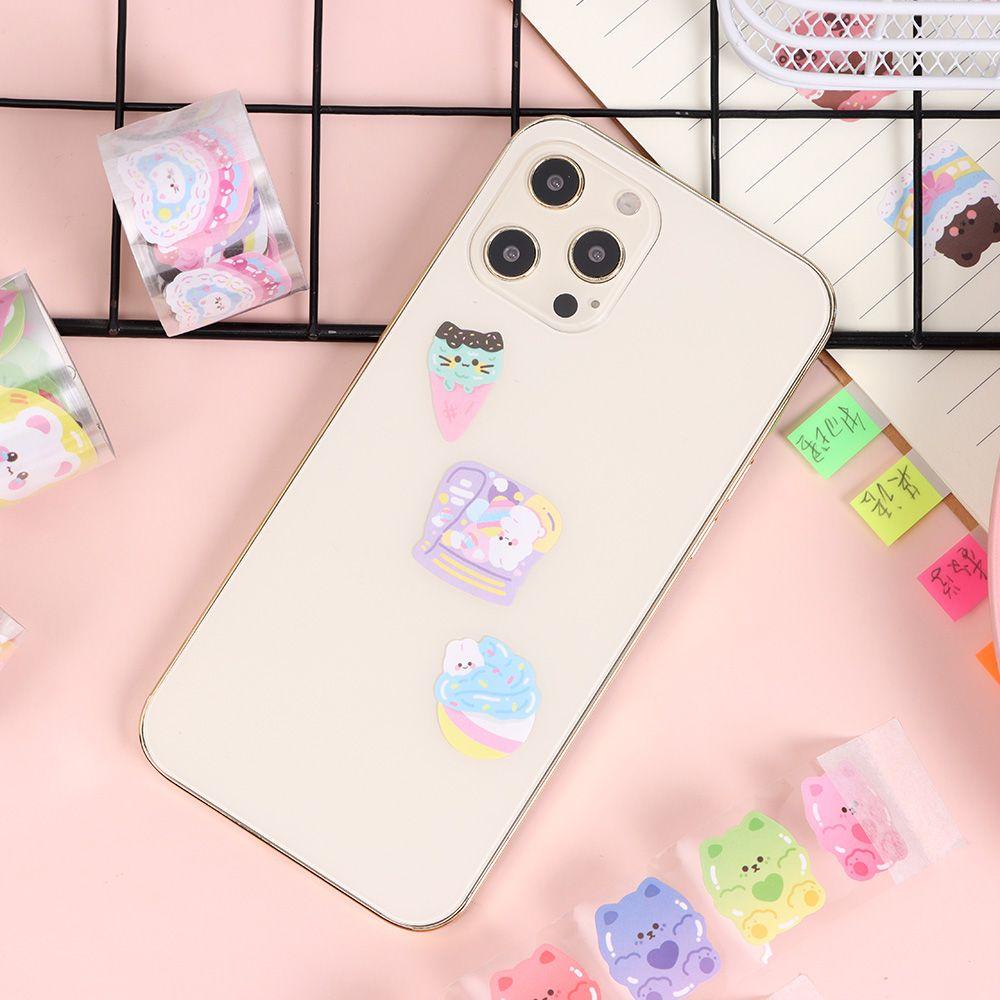 Populer Animal Tape Perlengkapan Sekolah Kawaii Stationery Stiker Scrapbooking Hias