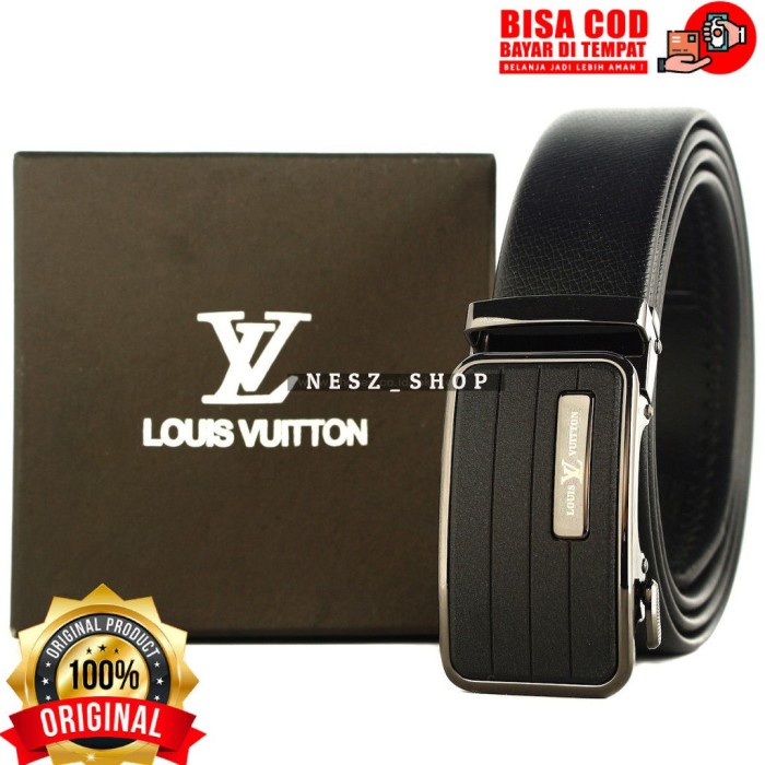 COD GESPER BELT IKAT PINGGANG KULIT PRIA ASLI IMPORT LV VL3