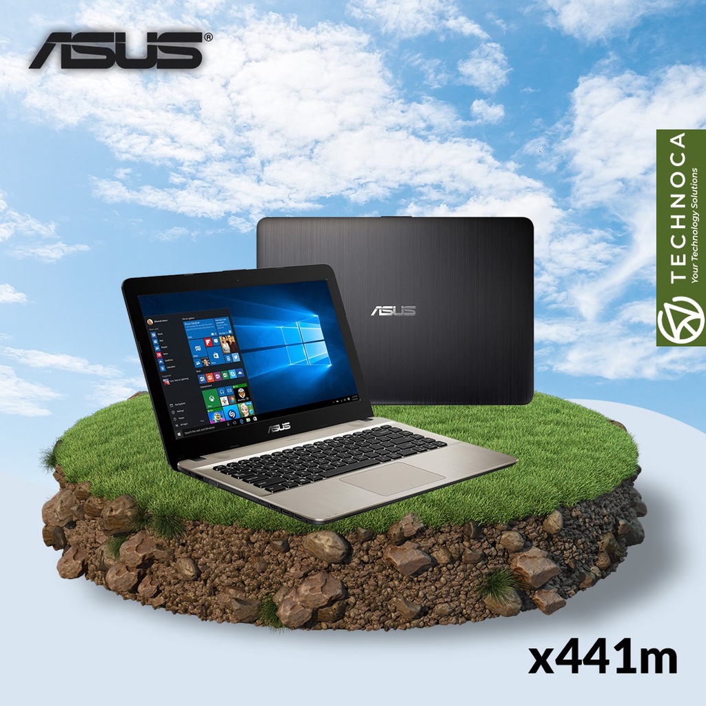 Laptop Baru Asus X441M Intel Celeron N4000 RAM 4GB/HDD 1TB/Win10