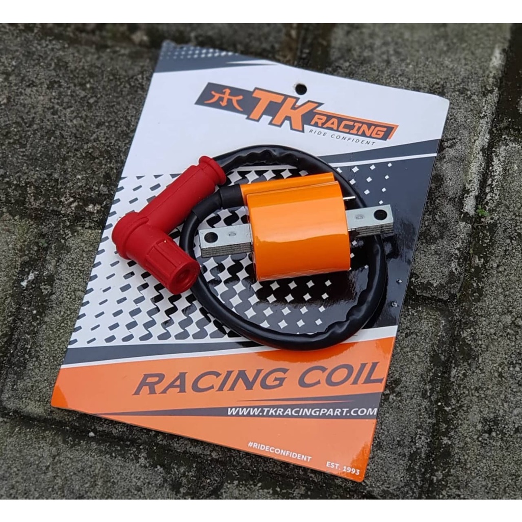 READY KOIL TK RACING OREN UNIVERSAL JUPITER Z VEGA FIZ R RX KING NINJA SATRIA FU ORIGINAL