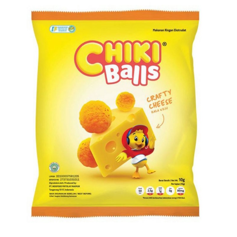 

Chiki Balls Keju 10gram