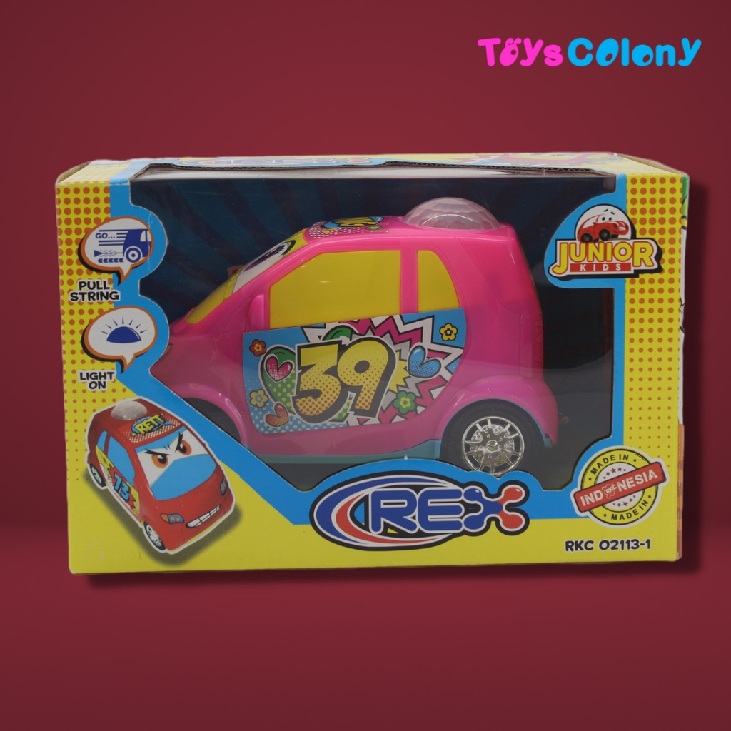 MOBIL SMART CAR CARTOON BLUX N FRIEND / MAINAN ANAK