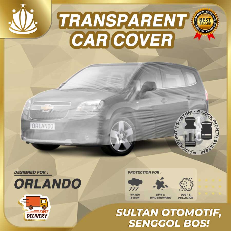 Body Cover Mobil Plastik TEBAL Orlando WATERPROOF