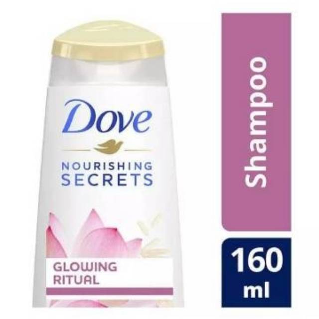Dove Shampoo Thickening Ritual 160ml / Dove Shampoo Glowing Ritual 160ml