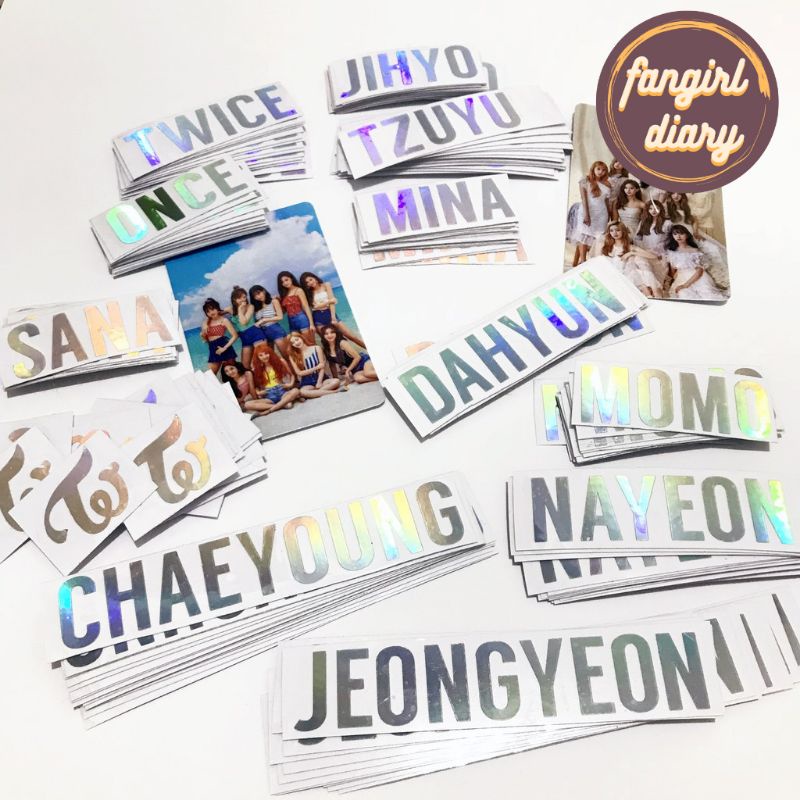 TWICE HOLOGRAM STICKER