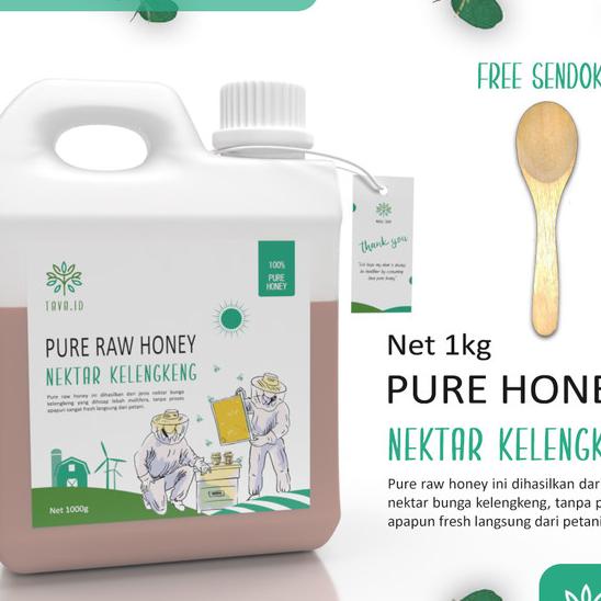 

Madu Murni Asli Tava 1kg Nektar Kelengkeng 100% Pure Raw Honey Alami