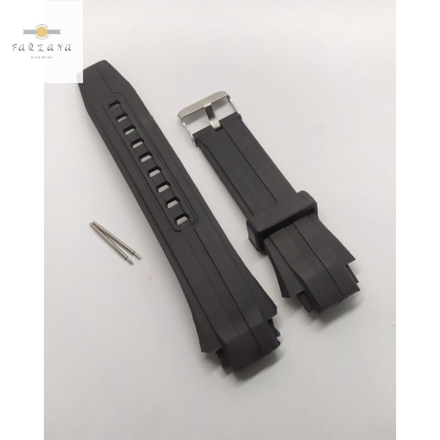 Strap By Farzana TALI JAM TANGAN FORESTER JTF 1007 RUBBER STRAP JAM FORESTER 1007 JTF-1007