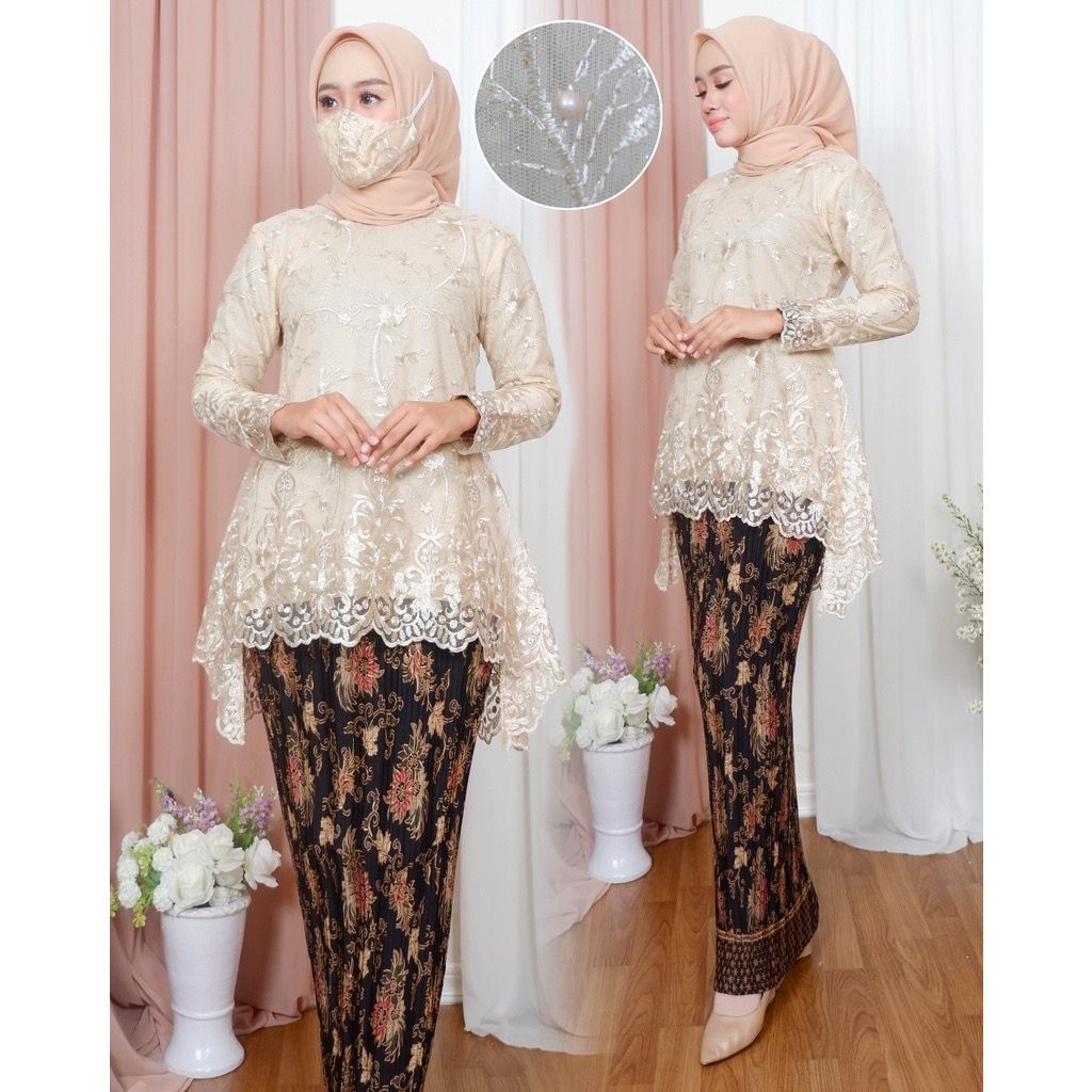 Kebaya Wisuda Modern Stelan Kebaya Kondangan Set Kebaya Terbaru By Laquse Kebaya