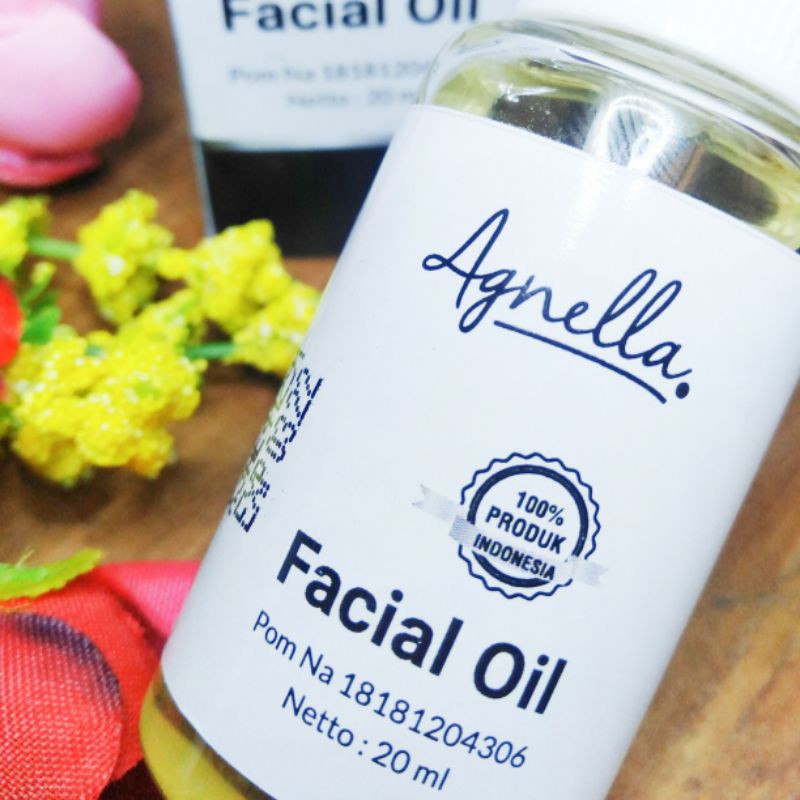 Jual Agnella Face Oil Minyak Massage Wajah Aromatherapy Mengencangkan Indonesia Shopee Indonesia