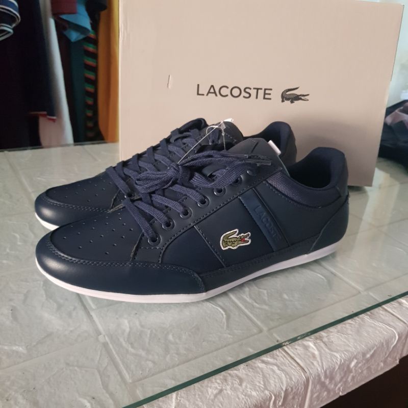 lacoste leather slippers